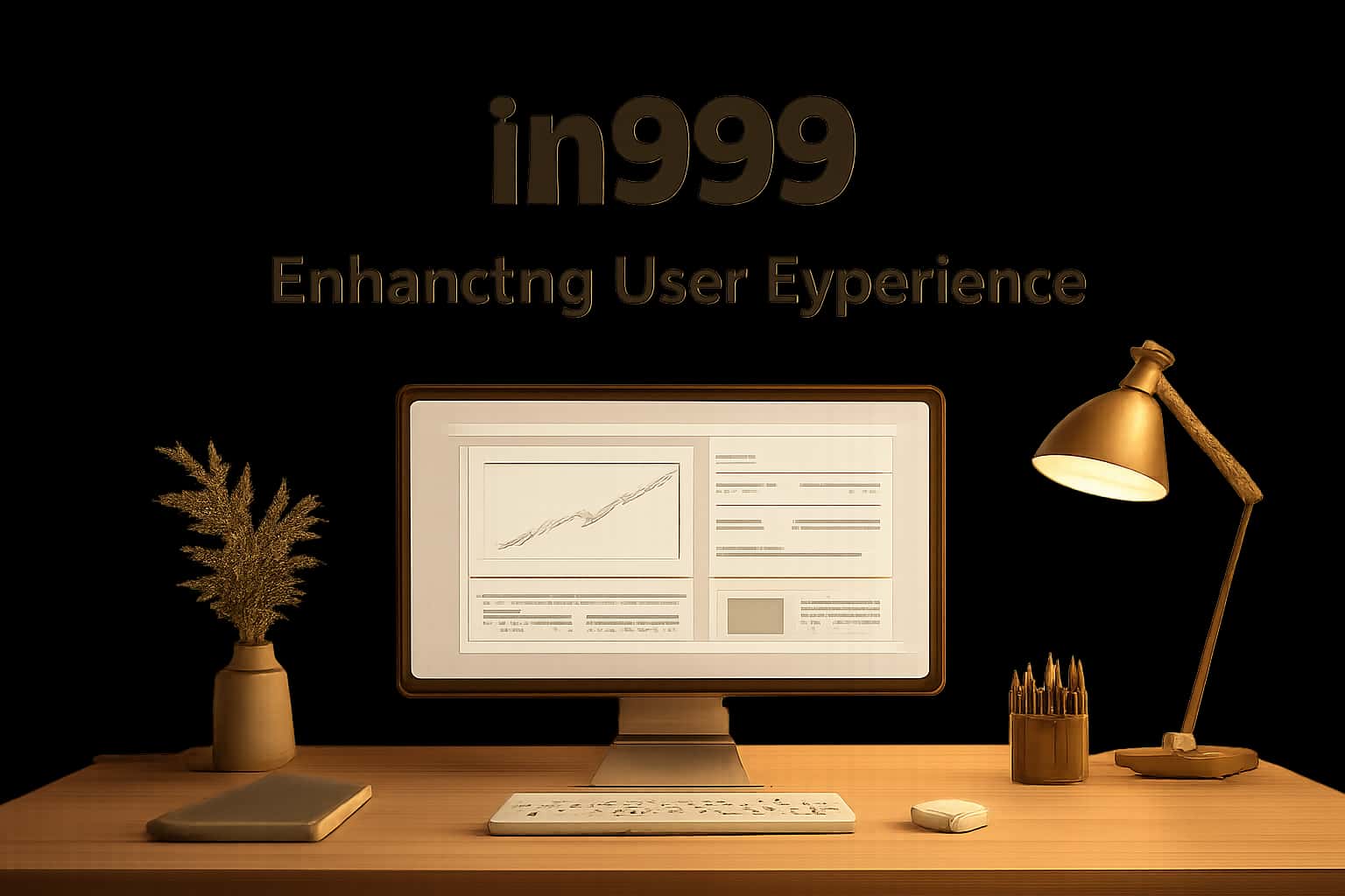 An informative scene illustrating the enhancements to the in999 user experience with a focus on usability.