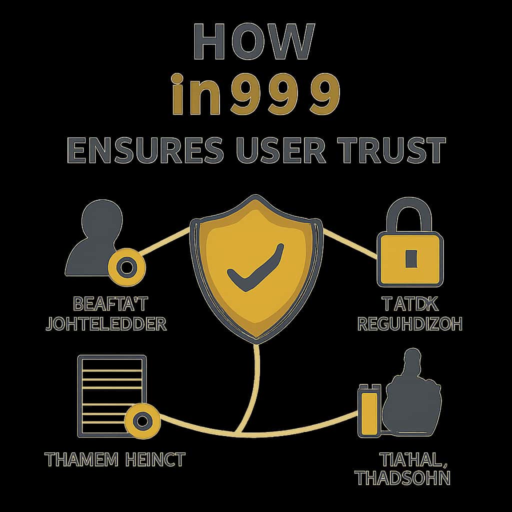 An educational diagram illustrating the security measures of in999.