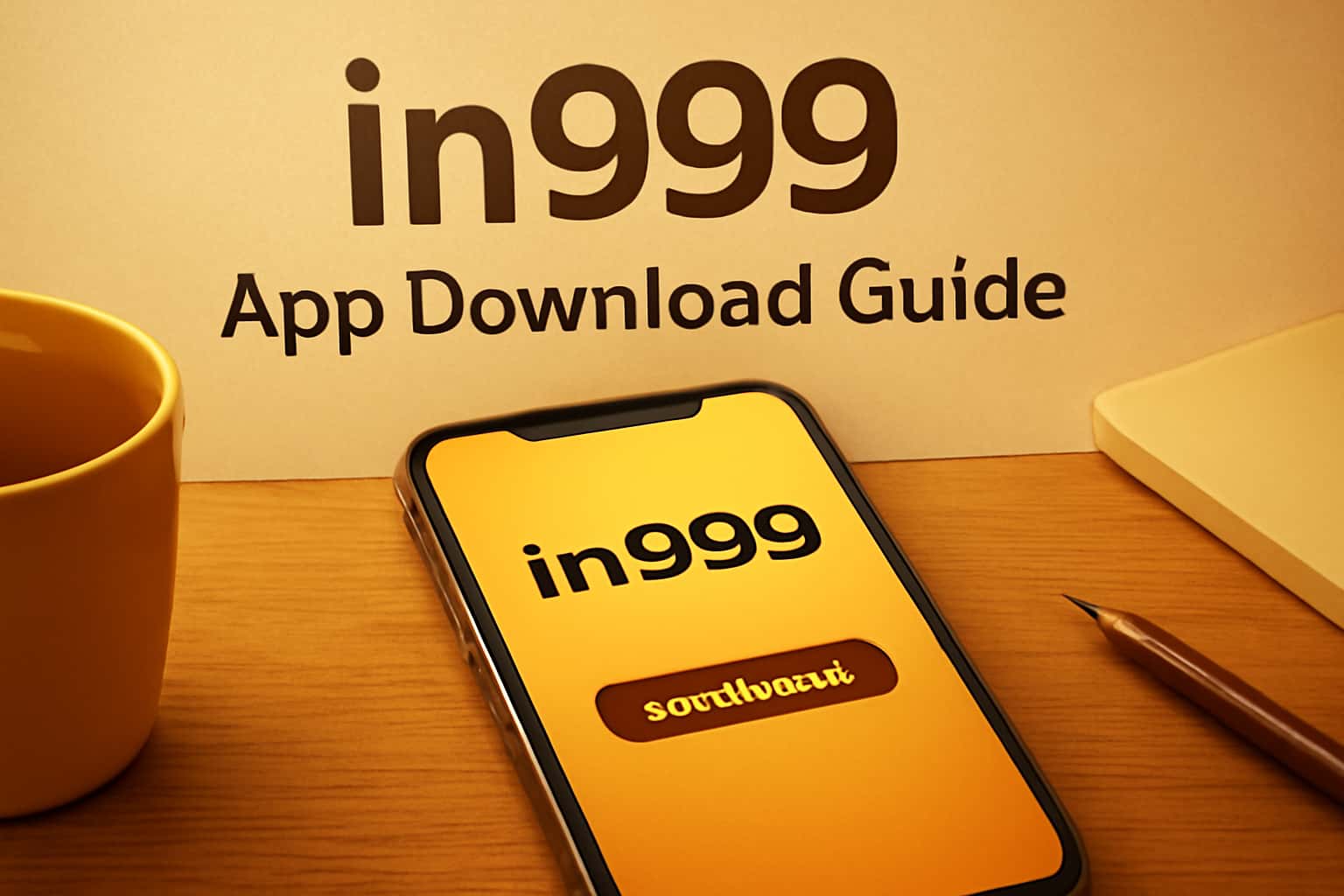 A visually appealing landscape image representing the in999 App Download Guide with a neutral theme.