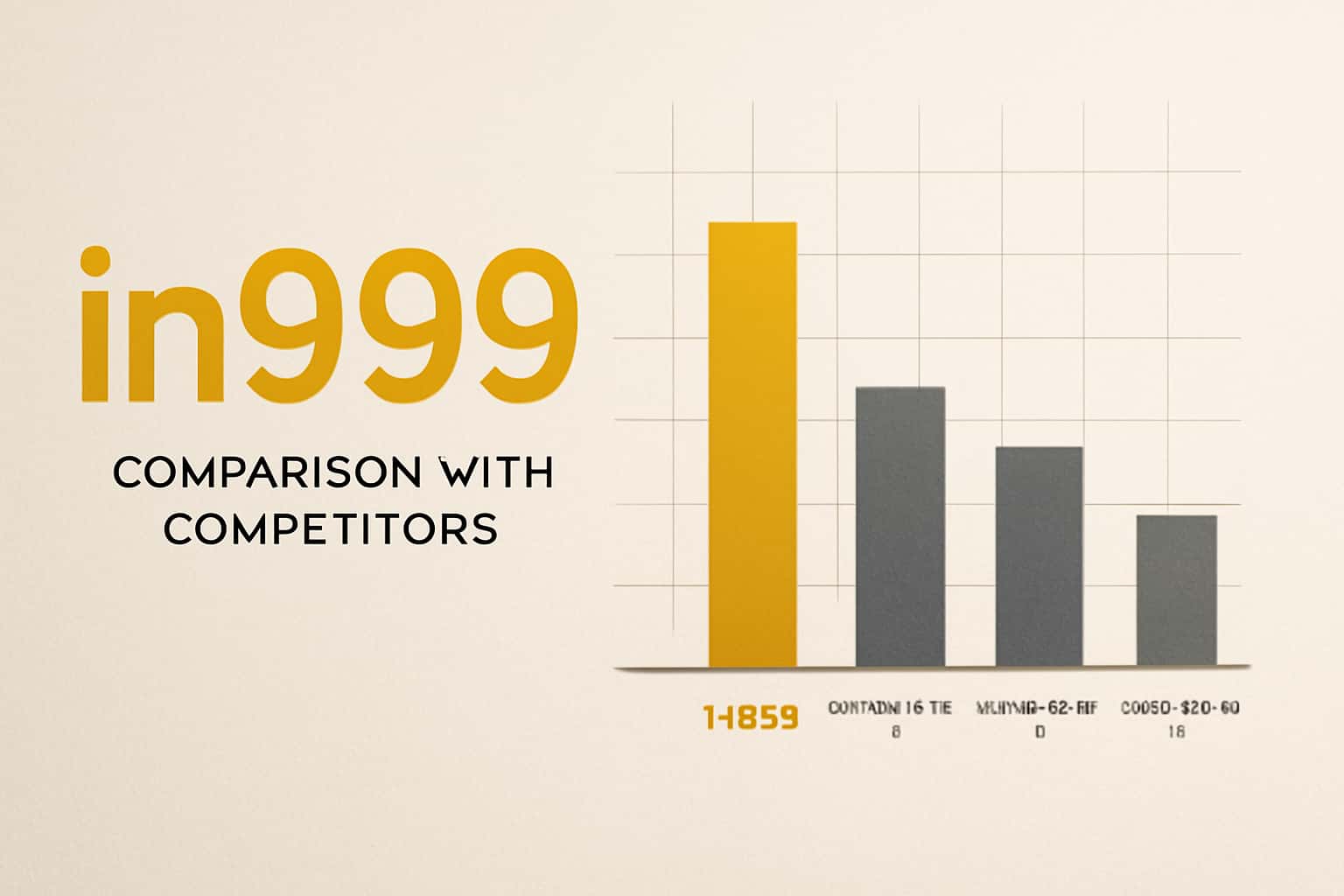 Visual representation of in999 comparison with competitors, showcasing security and user interface.