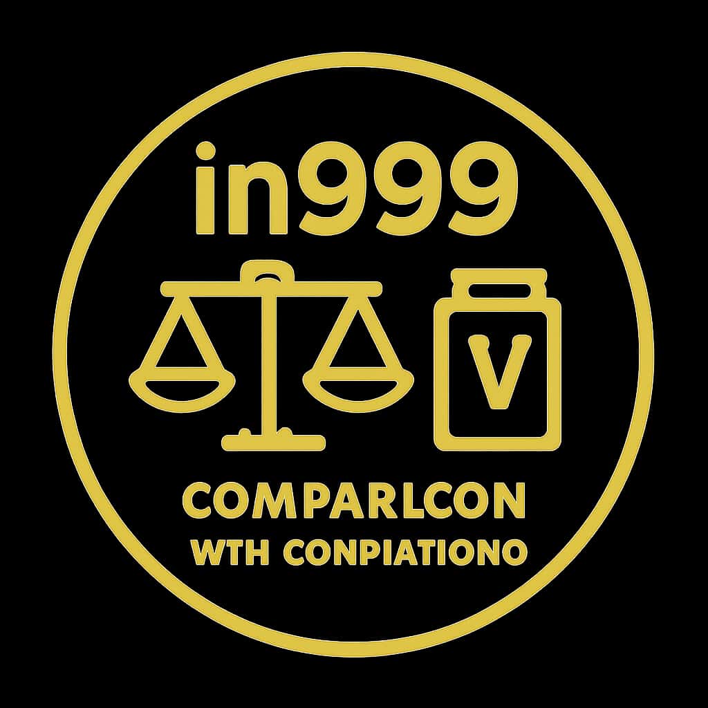 Icon symbolizing in999 comparison with competitors.