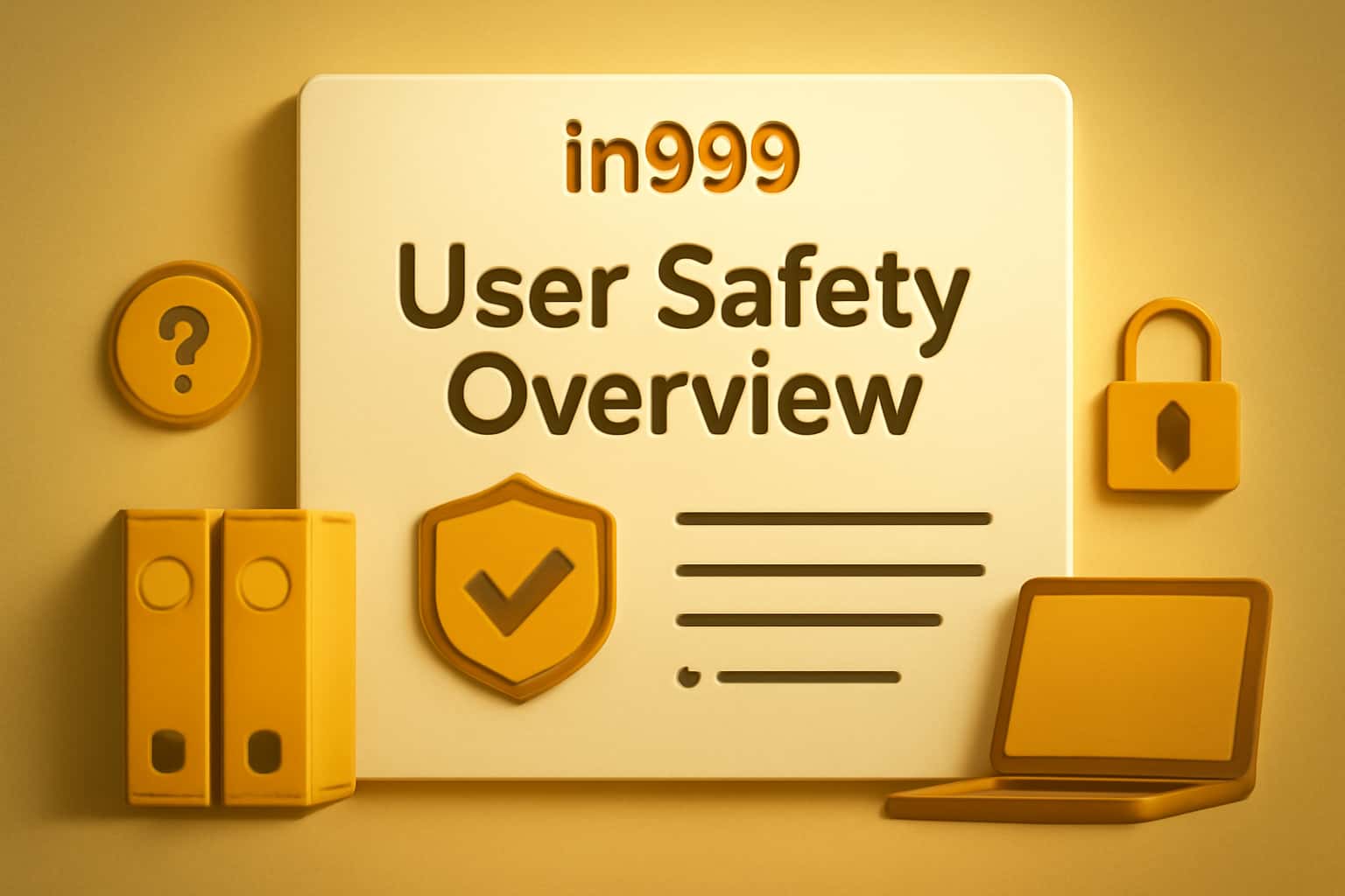 An informational graphic depicting user safety measures for in999.