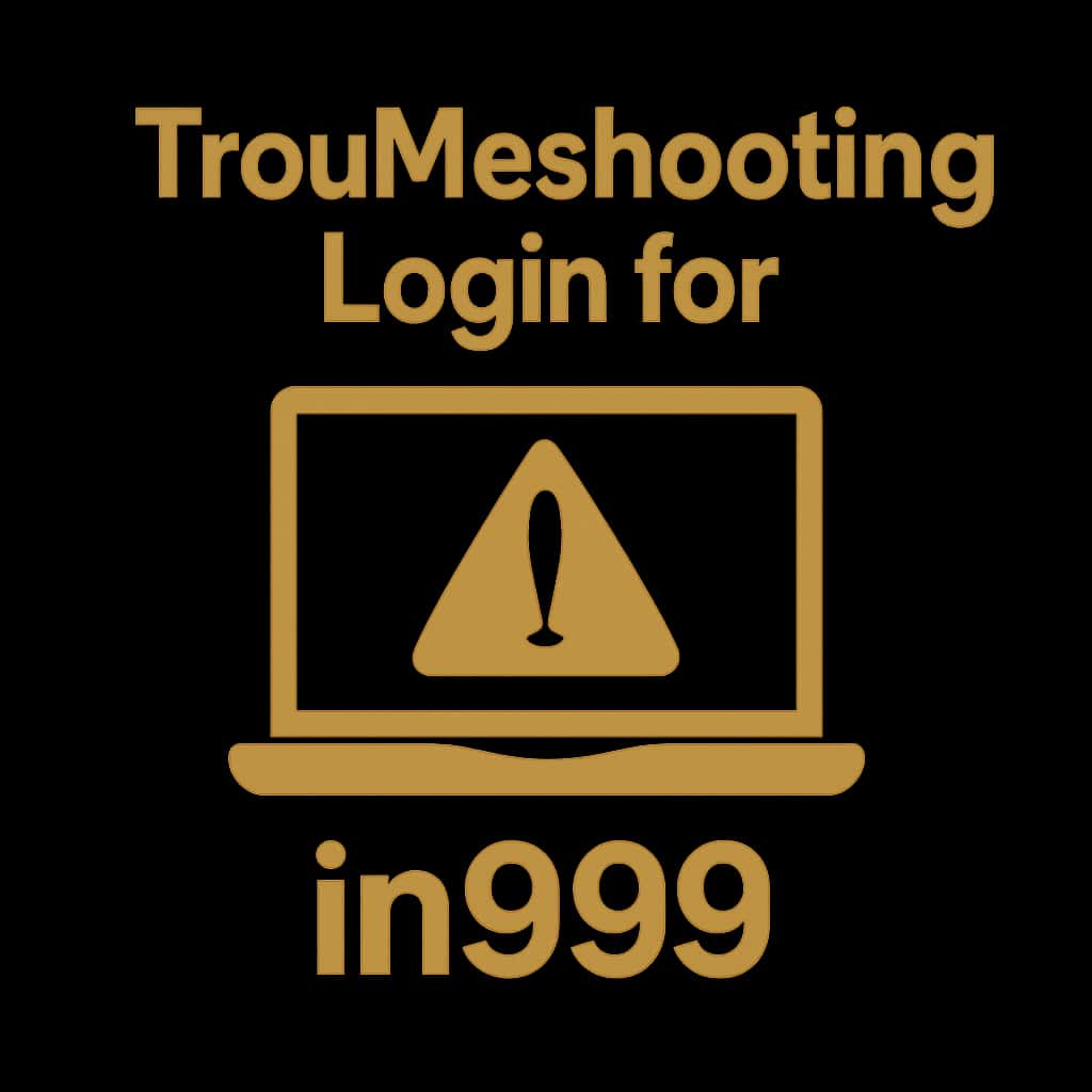 Icon representing Troubleshooting Login for in999.