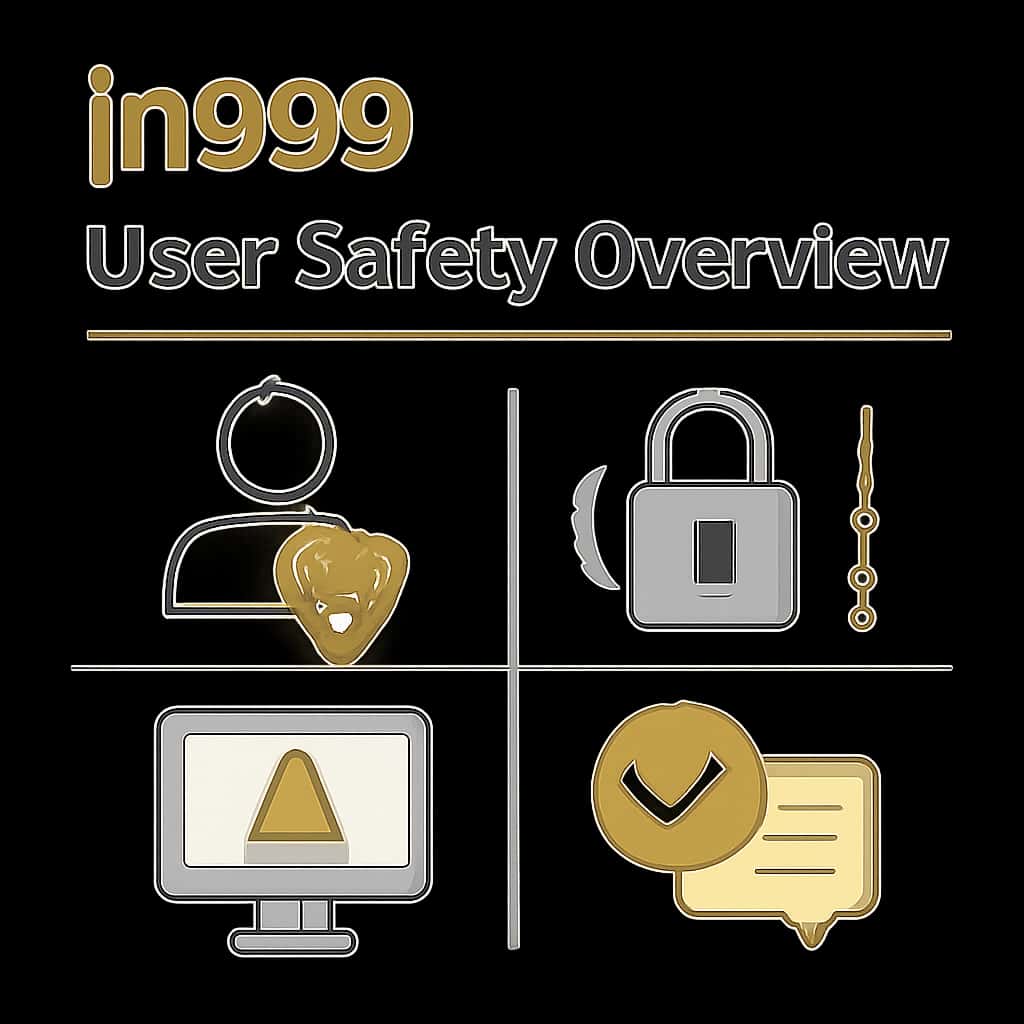 An educational diagram on in999 user safety topics.